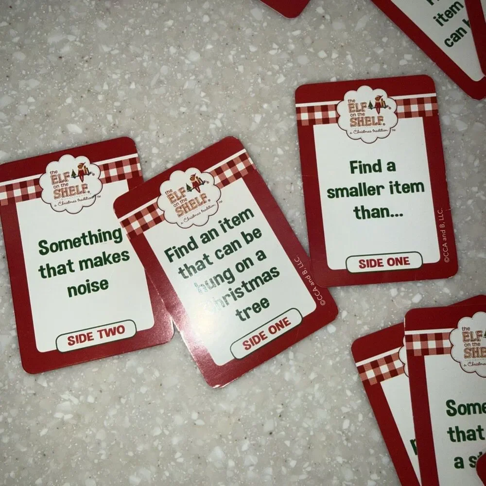 Find It ELF ON THE SHELF A Contained Adventure Search Game in Tube & 22 CARDS